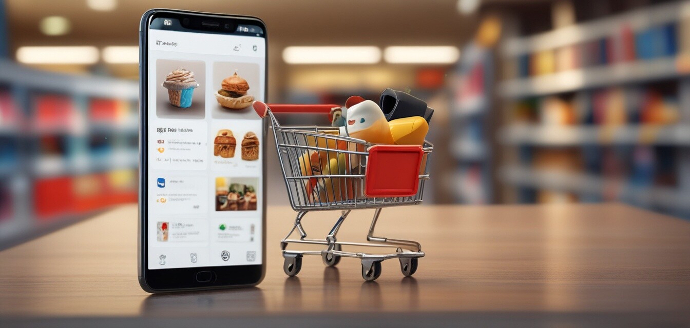 Mobile shopping interface